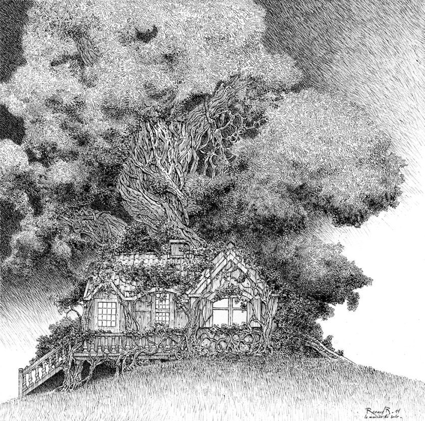 La maison du soir - Carnet de forêts - Auto-édition